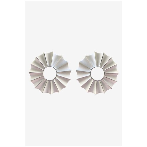 Серьги NANA Солнце серебро