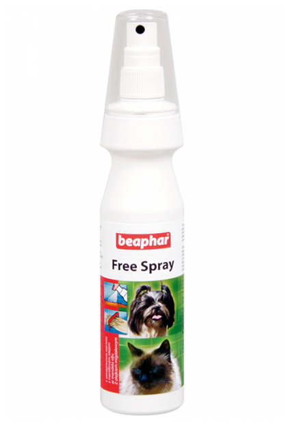 Cпрей Free Spray от колтунов для собак и кошек 150мл - фотография № 6