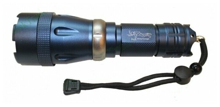 Светодиодный подводный аккумуляторный фонарь для дайвинга CREE T6-WC