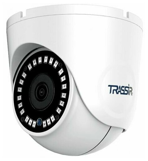 Видеокамера IP TRASSIR TR-D8151IR2 2.8 уличная компактная вандалостойкая 5Мп. 1/2.8" CMOS, режим "день/ночь" (механический ИК-фильтр), объектив 2.8 мм