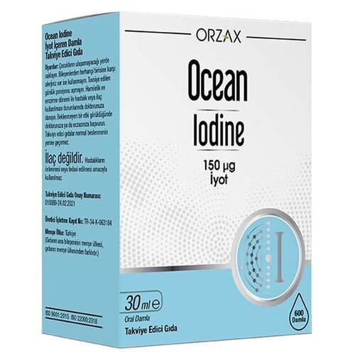 Orzax Ocean iodine 30 ml
