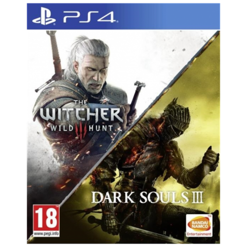 Ведьмак 3: Дикая Охота (The Witcher 3: Wild Hunt) + Dark Souls 3 (III) Русская версия (PS4)