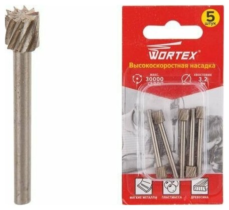 Насадка для гравера гравировальная 5,6 мм WORTEX 5 штук (ETAM3205618)