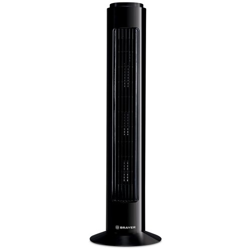 Колонный вентилятор BRAYER BR4952BK механ упр вращение 90 мощность 50Вт защита от перегрева 663000₽