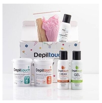 Набор для шугаринга в домашних условиях Beauty box shugaring Depiltouch - фото №2