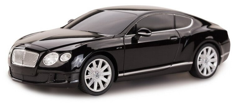 Машина р/у 1:24 Bentley Continental GT speed, цвет чёрный 27MHZ