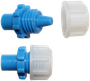 Пластиковый штуцер (форсунка, жиклёр) для септиков Топас, Юнилос, Астра, Тополь - 3 штуки.