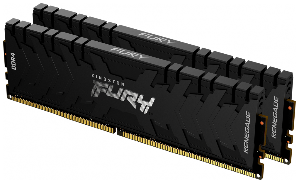 Оперативная память 16Gb Kingston Fury Renegade Black (KF448C19RBK2/16) (2x8Gb KIT) DDR4 4800MHz CL19 DIMM