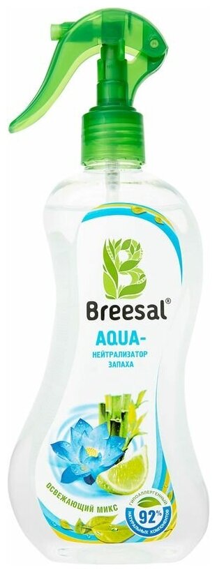 Аква-нейтрализатор запаха Breesal Освежающий микс, 375 мл .