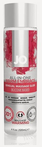 Изображение товара Гель -смазка JO All-In-One Glide Massage Glide Warm Embrace, 120 мл