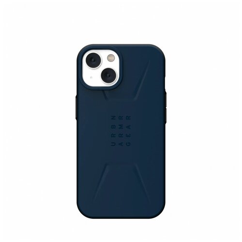 Чехол UAG Civilian с MagSafe для iPhone 14 Plus темно-синий (Mallard)