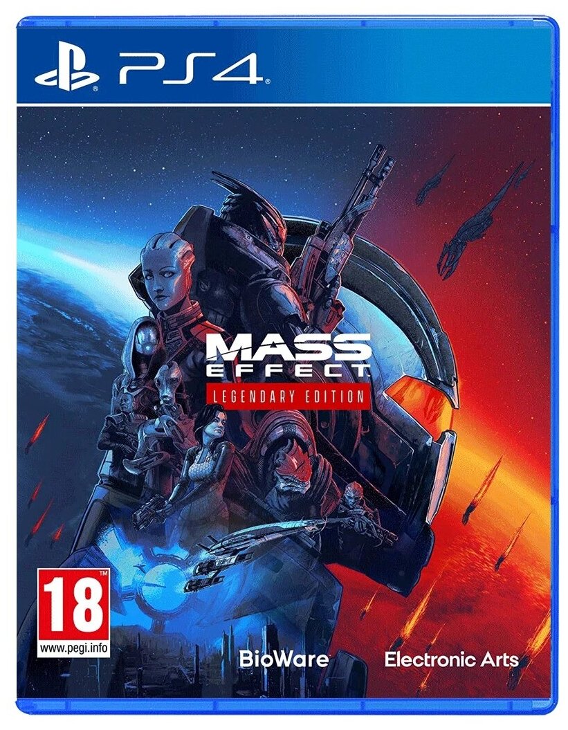 Игра Mass Effect Trilogy Legendary Edition PS4