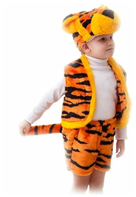 Карнавальный костюм тигренок, на рост 104-116 см, 3-5 лет, Бока 899-бока