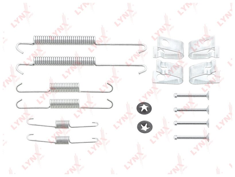 Lynx ремкомплект для установки тормозных колодок барабанного тормоза bc8094