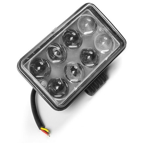 Противотуманная фара Sima-land 12 В, 8 LED, IP67, 6000 К, направленный свет (2768095)