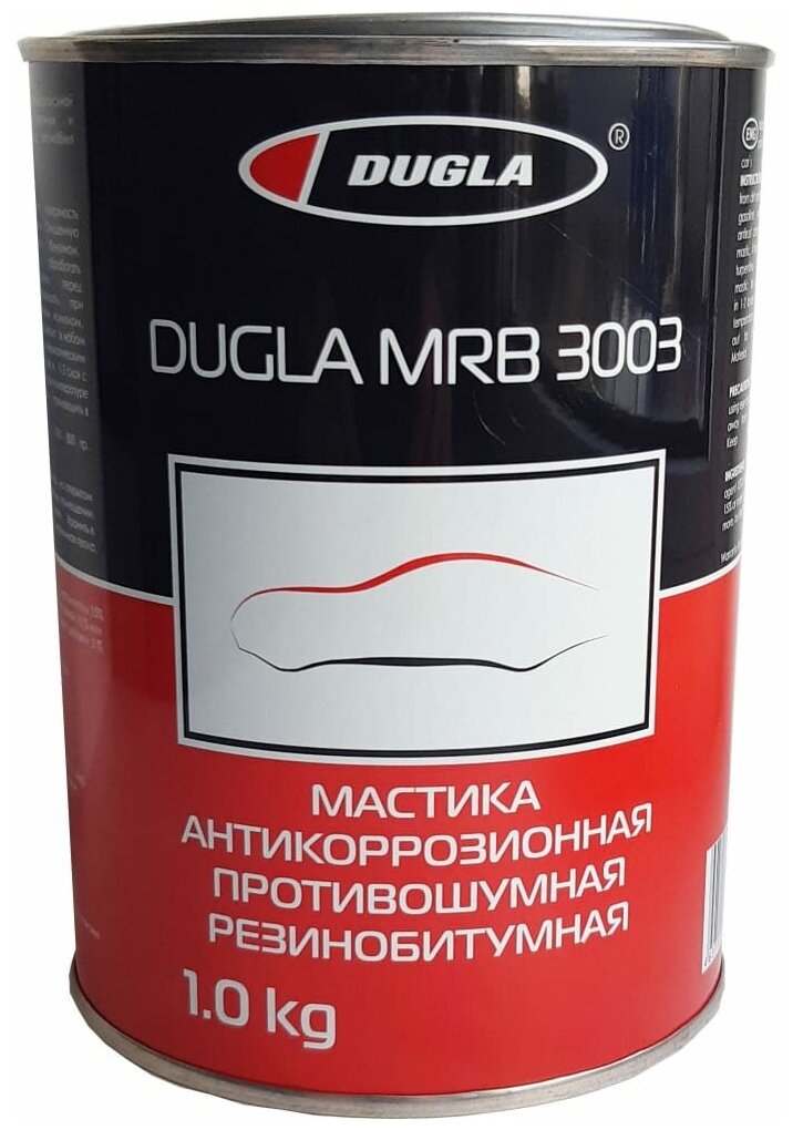 DUGLA MRB 3003 Мастика резинобитумная уп.1кг