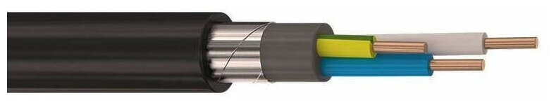 фото Электрокабель НН Кабель ВБШвнг(А)-LS 3х4 (N PE) 0.66кВ (м) ЭлектрокабельНН