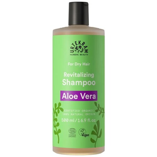 Шампунь Алоэ Вера, для сухих волос Urtekram 500 мл шампунь для нормальных волос с экстрактом розы organic rose shampoo шампунь 250мл