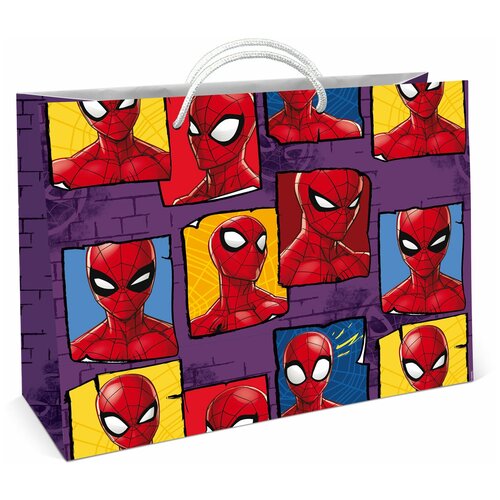 Подарочный пакет ND Play Spiderman большой, 400*300*140 мм 299874