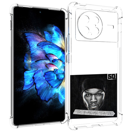Чехол MyPads 50 Cent - The Kanan Tape для Vivo X Note 5G задняя-панель-накладка-бампер