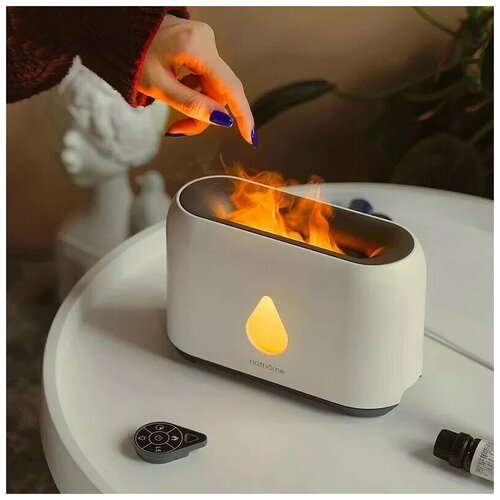 Увлажнитель воздуха Nathome iFlame Diffuser с эффектом пламени Аромадиффузор для эфирных масел Ночник с эффектом огня 487500₽