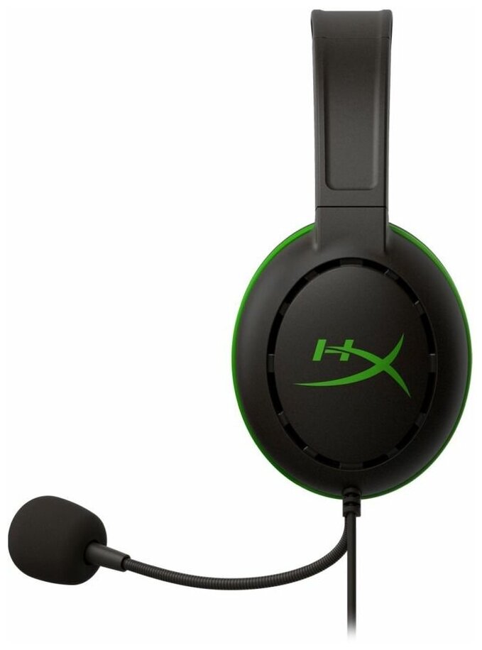 Проводная гарнитура HYPERX Cloud Chat для Xbox Series/One черный/зеленый [hx-hscchx-bk/ww]