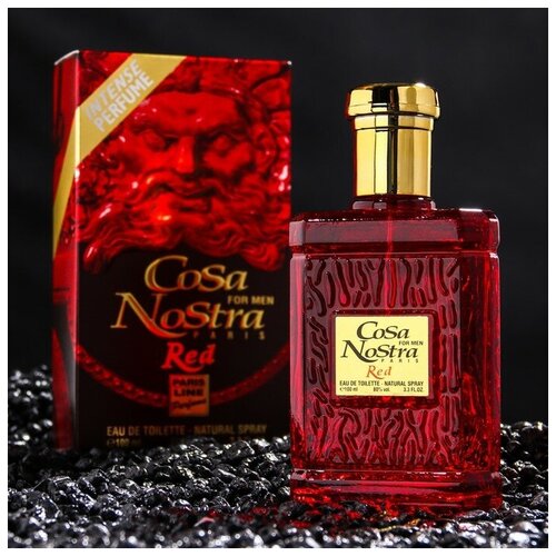 Туалетная вода мужская Cosa Nostra Red Intense Perfume, 100 мл