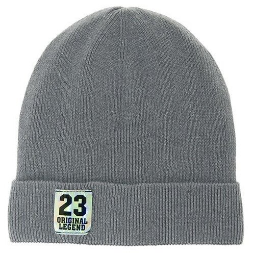 фото Шапка forte, цвет серый/меланж, размер 54-56 mialt