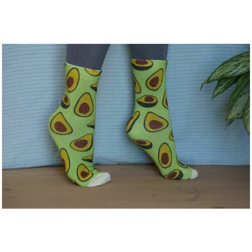 фото Носки шерстянки, размер 39/42, зеленый