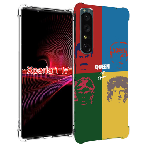 Чехол MyPads hot space queen альбом для Sony Xperia 1 IV задняя-панель-накладка-бампер