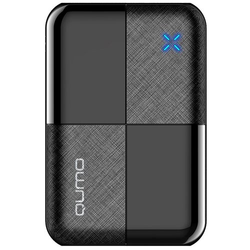 Внешний аккумулятор Qumo Power Bank PowerAid S6000 6000mAh Black 30717