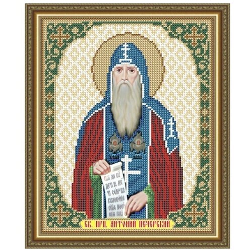 Рисунок на ткани Святой Преподобный Антоний