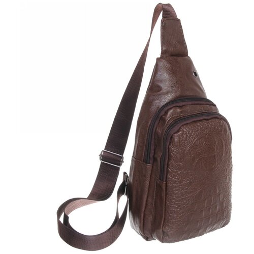 фото Сумка мужская "major hardy", цвет коричневый, два отделения, 22*17*5,5см ультрамарин