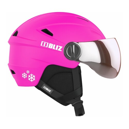 Шлем защитный BLIZ, Jet Kids Visor M14, pink