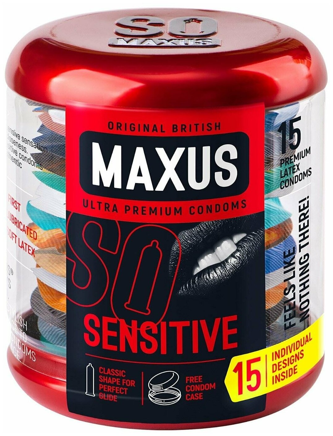 Maxus / Презервативы Maxus Sensitive ультратонкие 15шт 3 уп