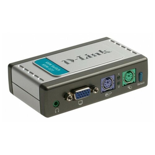 Беспроводной маршрутизатор D-LINK KVM-121/B1A переключатель kvm switch d link 2 port коммутатор d link dkvm 121 2 port кабели в комплекте