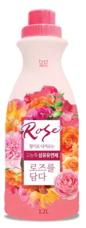 B&D High Enrichment Rose Кондиционер для белья концентрированный с ароматом Розы 1.2 л на 100 стирок