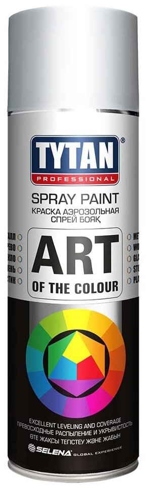 Аэрозольная краска Tytan Professional Art of the color, матовая, 400 мл, RAL 9003M, белая