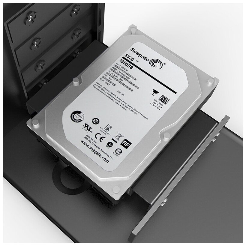 Переходник для HDD/SSD ORICO AC52535-1S, серебристый - фото №6