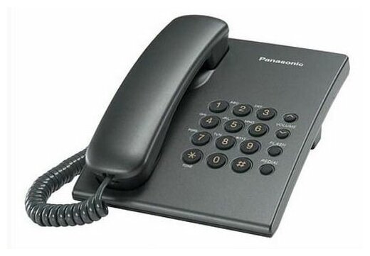 Проводной телефон Panasonic KX-TS2350RUB