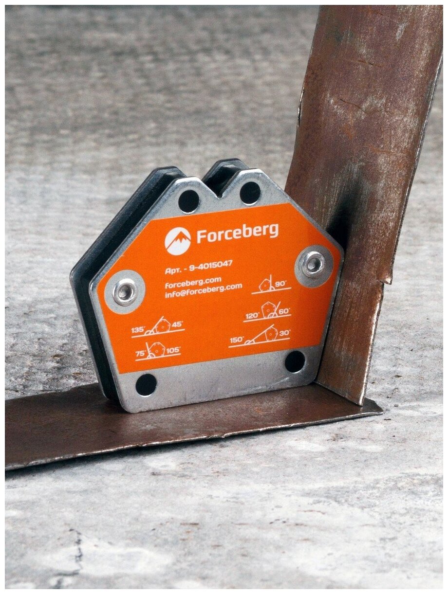 Усиленные магнитные уголки Forceberg для сварки и монтажа для 6 углов, усилие до 12.5 кг, 2 шт - фотография № 17