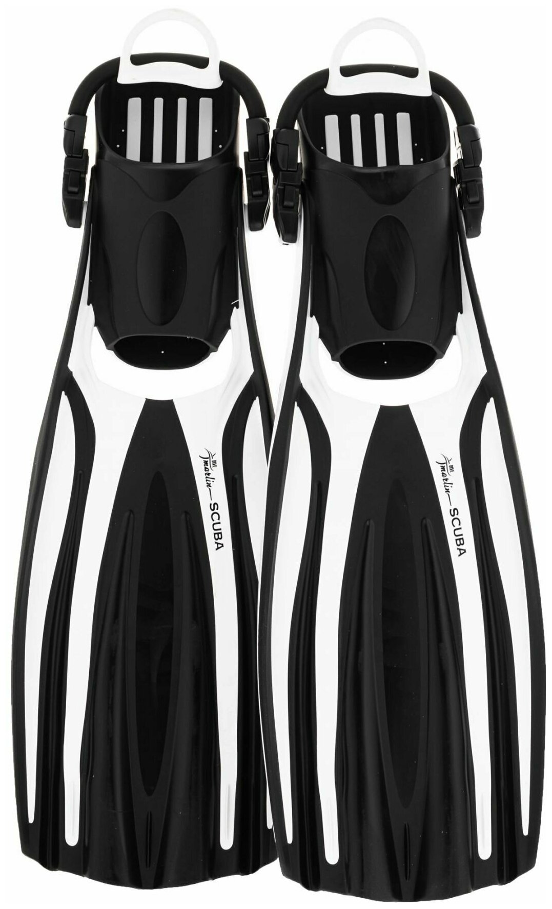 Ласты MARLIN SCUBA White (Elastic Bungee Strap) 35,5-40