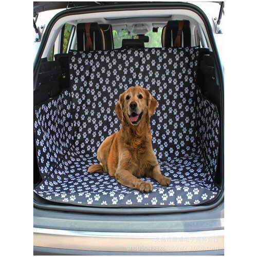 Авто гамак для животных в багажник автомобиля автогамак для собак автогамак для перевозки накидка для перевозки собак в салоне автомобиля 137 см x 147 см zoowell
