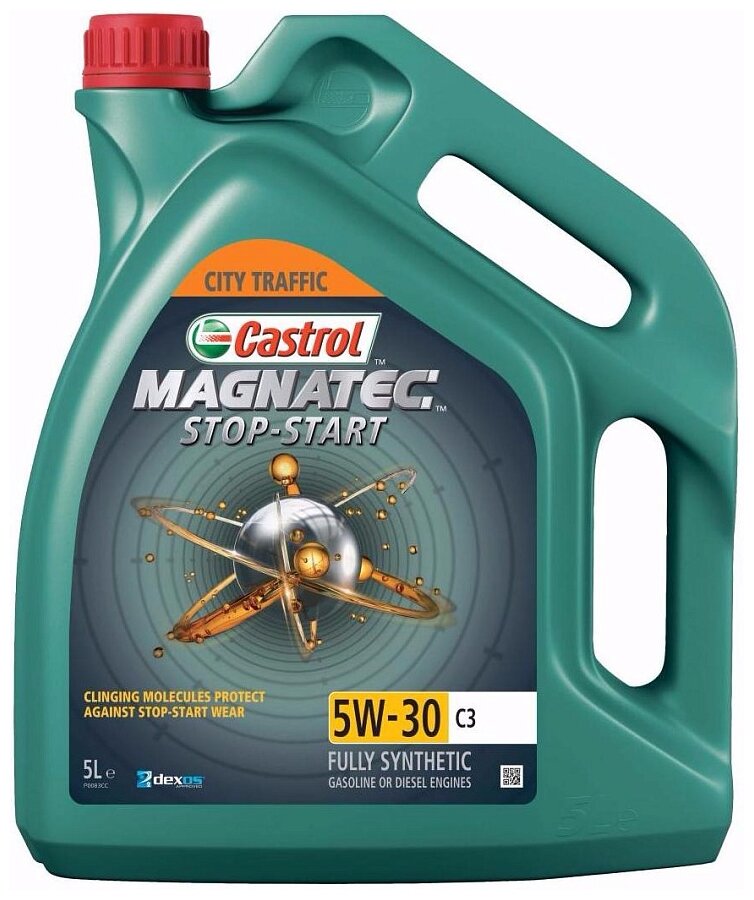 Моторное масло Castrol Magnatec STOP-START 5W-30 С3, 5л