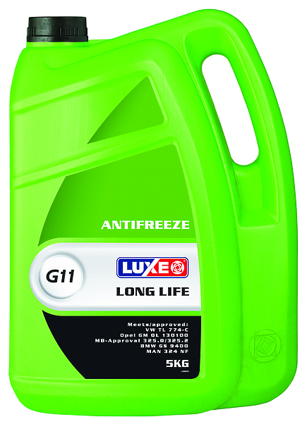 Антифриз Luxe Green Line Готовый Зеленый 5 Кг 666 Luxe арт. 666
