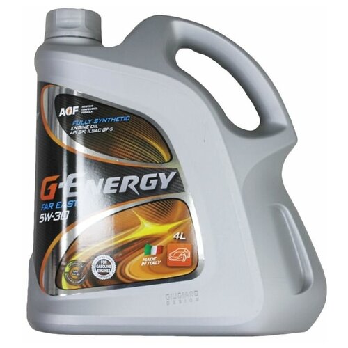 Масло моторное G-Energy Far East 5W-30, 4 л масло моторное castrol magnatec ap 5w 30 4 л