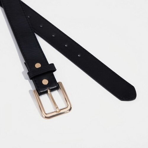 фото Ремень сима-ленд, размер 105, черный сима-лэнд