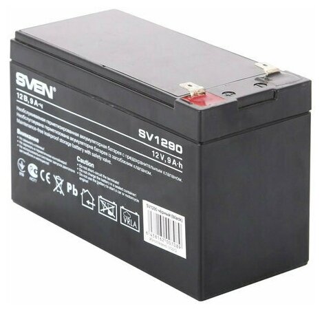 Батарея для игрушки Аккумуляторная батарея для ИБП любых торговых марок 12 В 9 Ач 151х65х98 мм SVEN SV-0222009