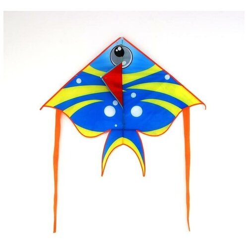 Воздушный змей «Рыбка», с леской, цвета микс воздушный змей птица с леской цвета микс