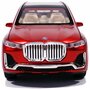 Машинка металлическая, инерционная Автопанорама, коллекционная модель BMW X7, 1:24, свет, звук, открываются двери, резиновые колеса